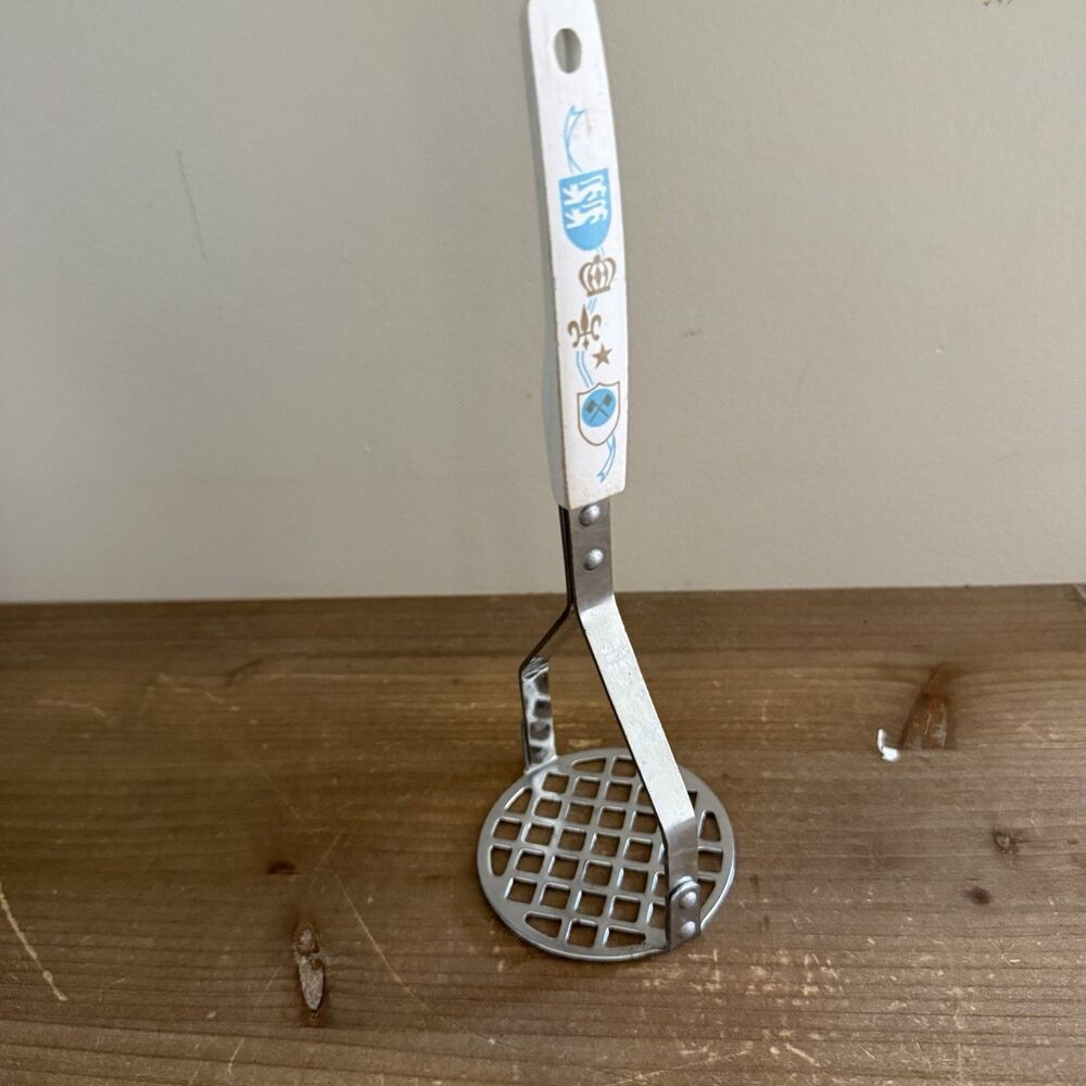 MCM Potato Masher White & Blue Japan